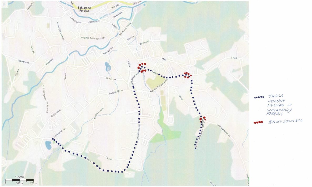 rowerem_na_szrenice_mapka_utrudnienia