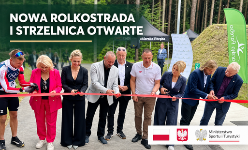 Zdjęcie do Nowa rolkostrada i strzelnica treningowa oficjalnie otwarte