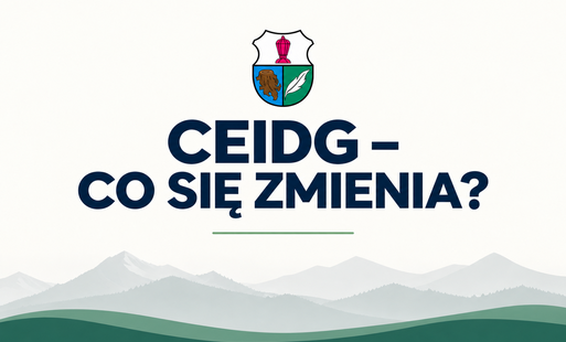 Zdjęcie do Zmiany w CEIDG