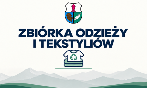 Zdjęcie do Zbi&oacute;rka odzieży i tekstyli&oacute;w 